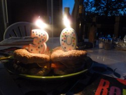 47. Burgers d'anniversaire