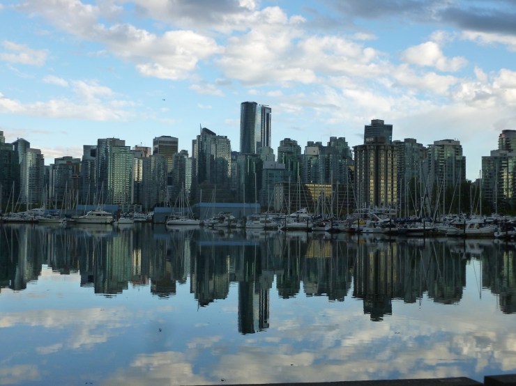 82. Stanley park - Vue sur la ville