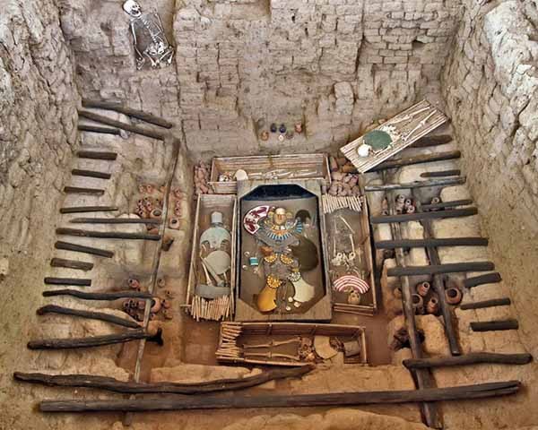 67. Le musée se trouve à l'endroit où fut découvert la tombe d'un grand seigneur de la civilisation Moche (photo web)